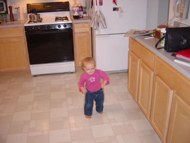Baby Mary Walking!