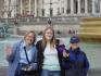 Trafalgar Square - Mom and Kids