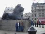 Trafalgar - Landseer's bronze lion