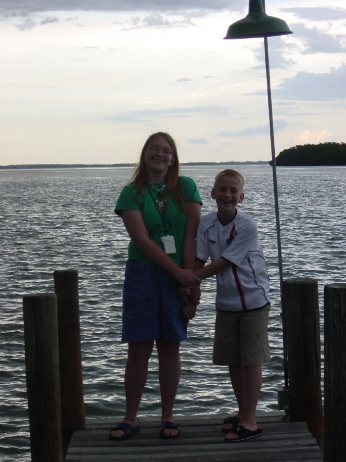 Liz and Mike at Green Flash pier