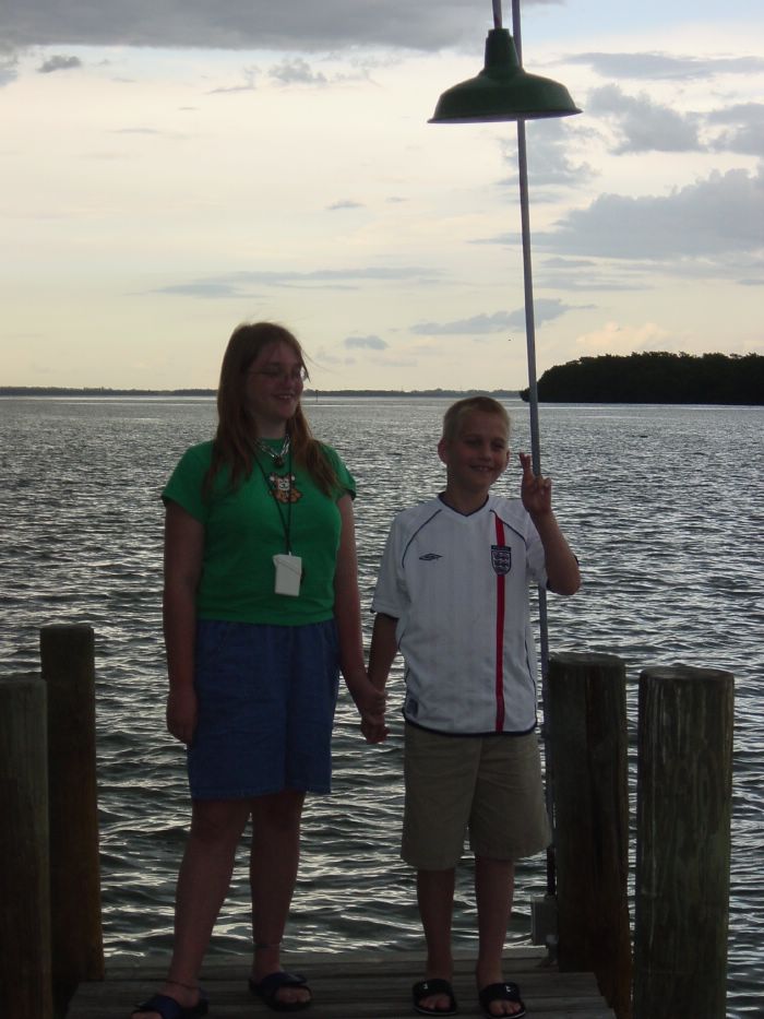 Liz and Mike at Green Flash pier
