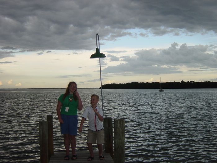 Liz and Mike at Green Flash pier