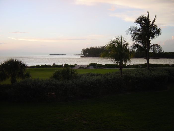 View of Redfish pass from our room