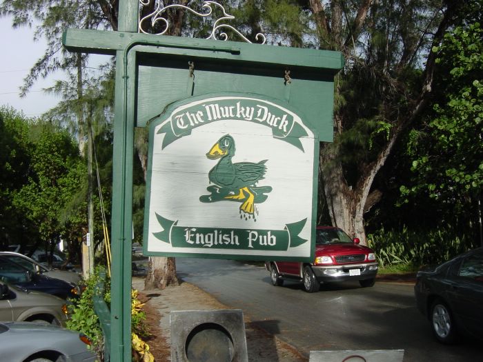 Mucky Duck Sign