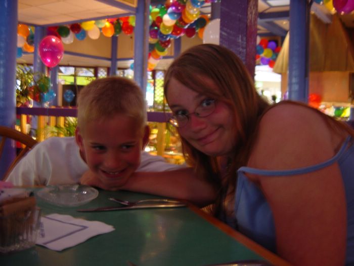 Mike and Liz at Family Night