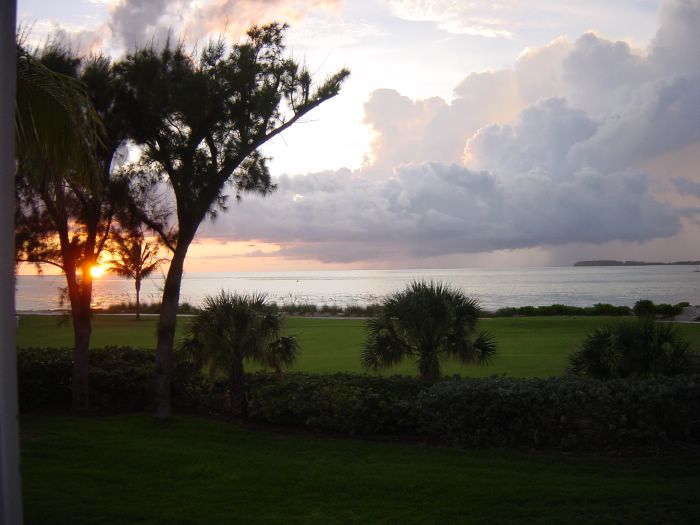 Sunset from our Condo