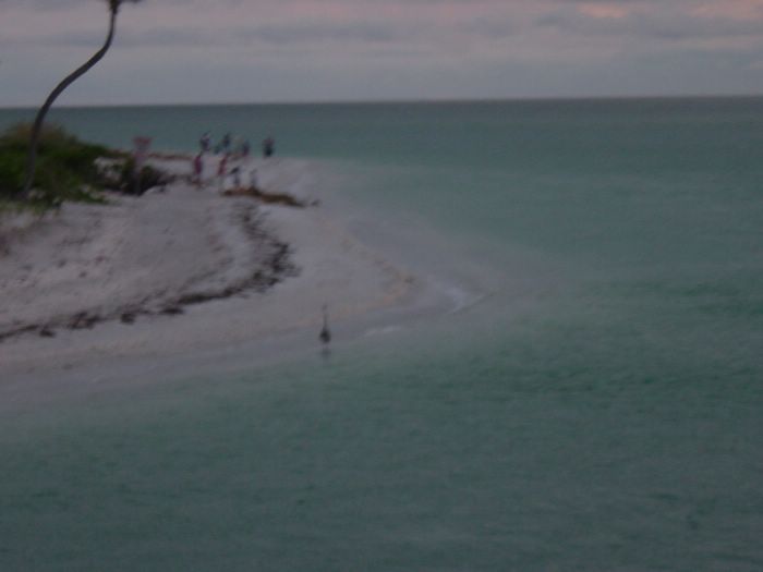 N Captiva -- after sun set, blurry