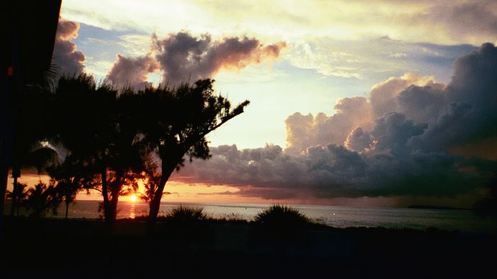 Sunset from our Condo