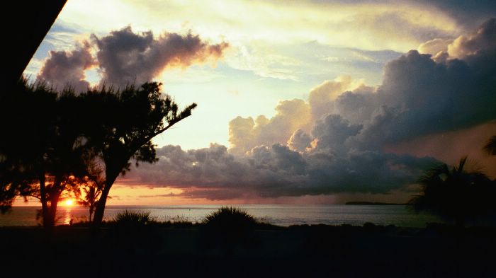 Sunset from our Condo