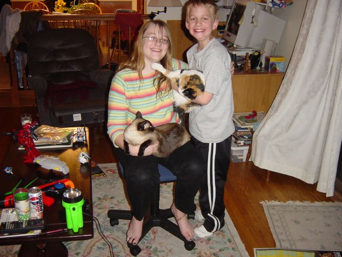 Liz, Mike, and Chocy