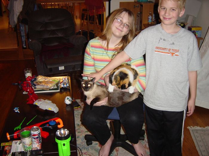 Liz, Mike, and Chocy