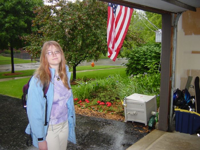 Liz Last Day of 7th Grade at Jefferson