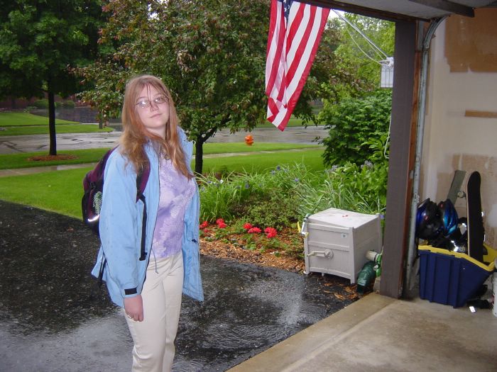 Liz Last Day of 7th Grade at Jefferson