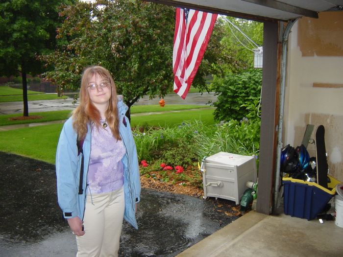 Liz Last Day of 7th Grade at Jefferson