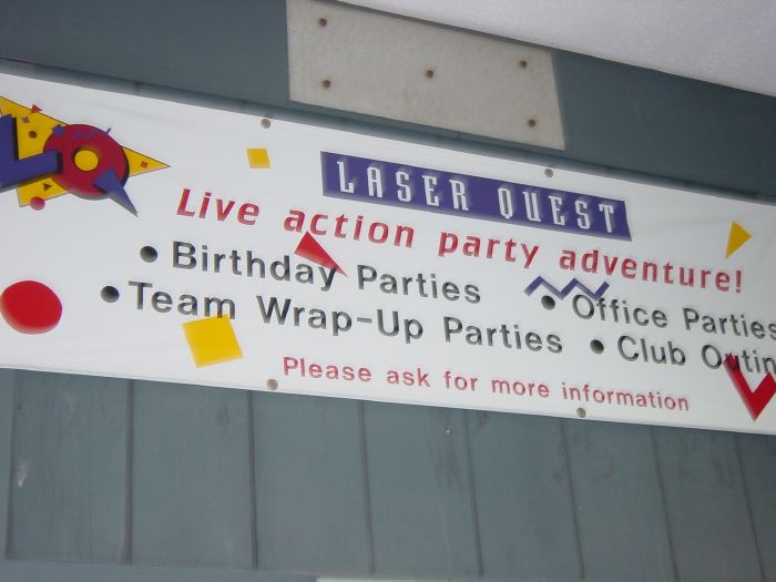 Mike's Laser Tag Party