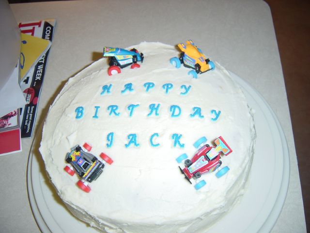 Jack is 45 -- Birthday Cake from Grandma