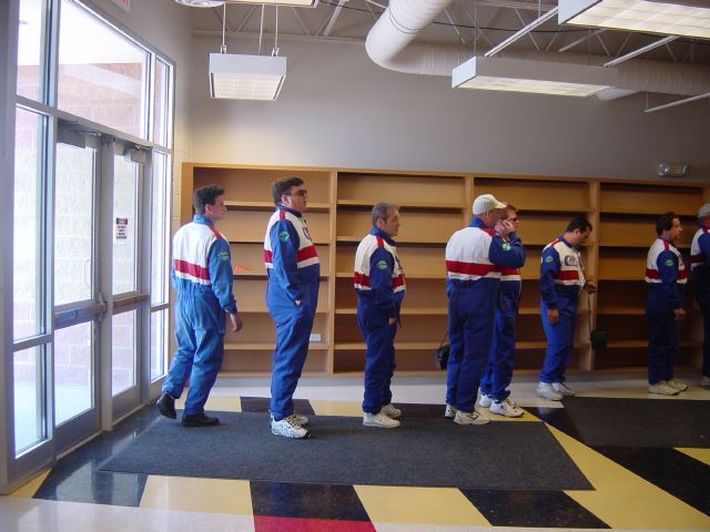 Standing in Line for Training