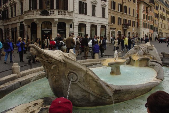Fontana della Barcaccia by Bernini