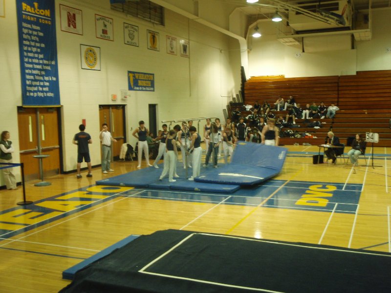 P3100011.JPG - Wheaton North Gymnastics Meet - 3/10/08