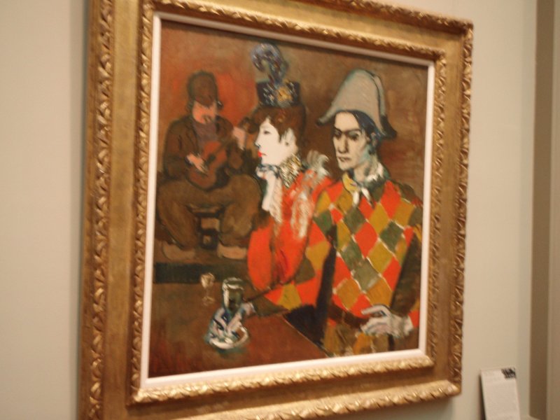 P2160138.JPG - At the Lapin Agile, 1905 by Pablo Picasso 1881-1973