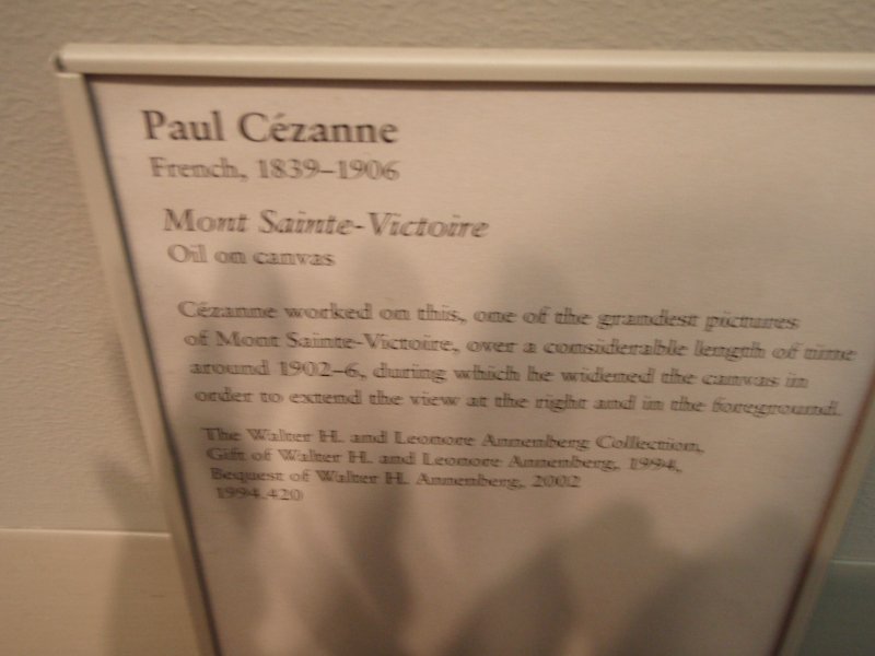 P2160144.JPG - Mont Sainte-Victoire by Paul Cezanne, 1839-1906