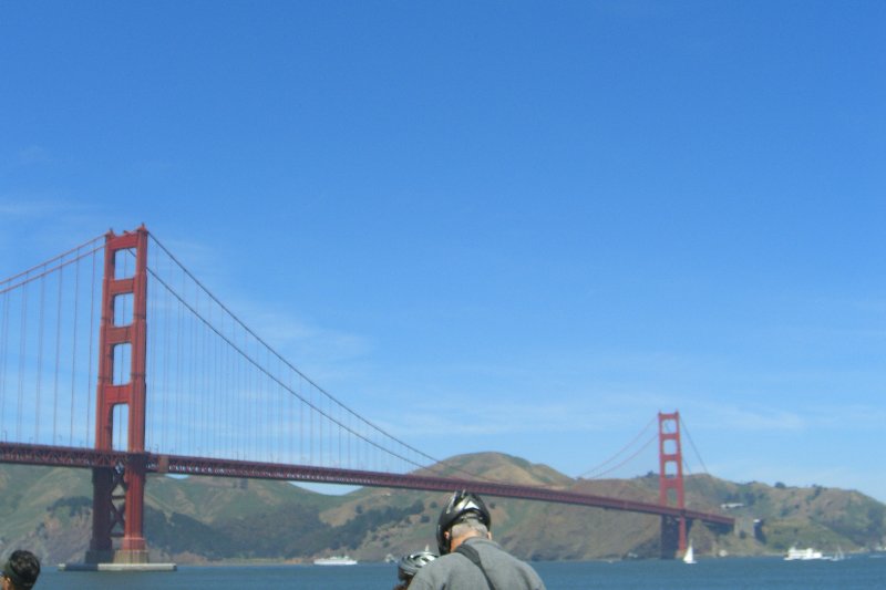 CIMG6451.JPG - Golden Gate Bridge view from Marina Dr near the old coast guard station