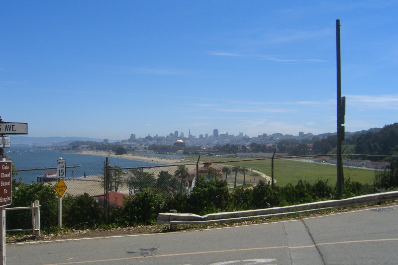 CIMG6464.JPG - San Francisco Skyline view from Near North Fort Scott
