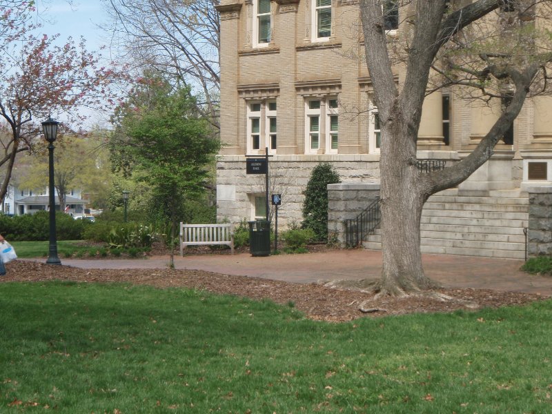 P4020098.JPG - Alumni Hall building, standing on McCorkle Place