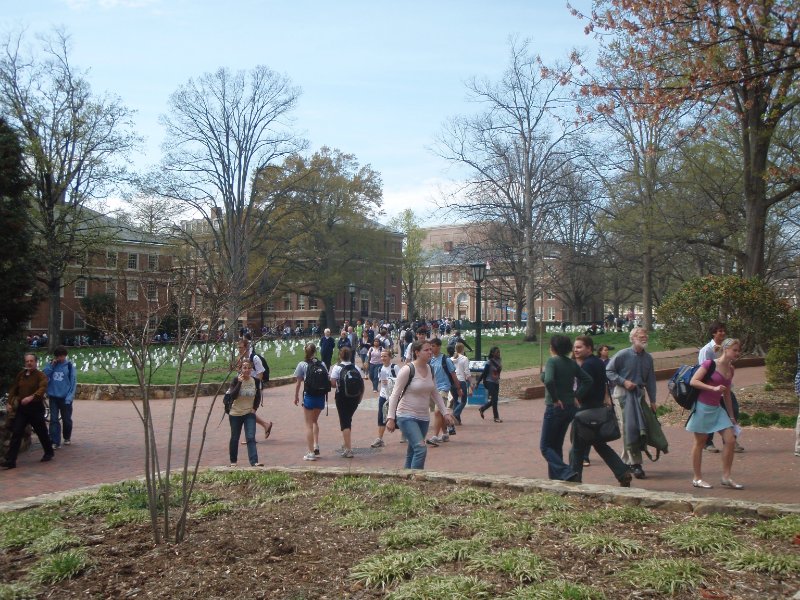 P4020141.JPG - Polk Place as seen from the Undergraduate Library