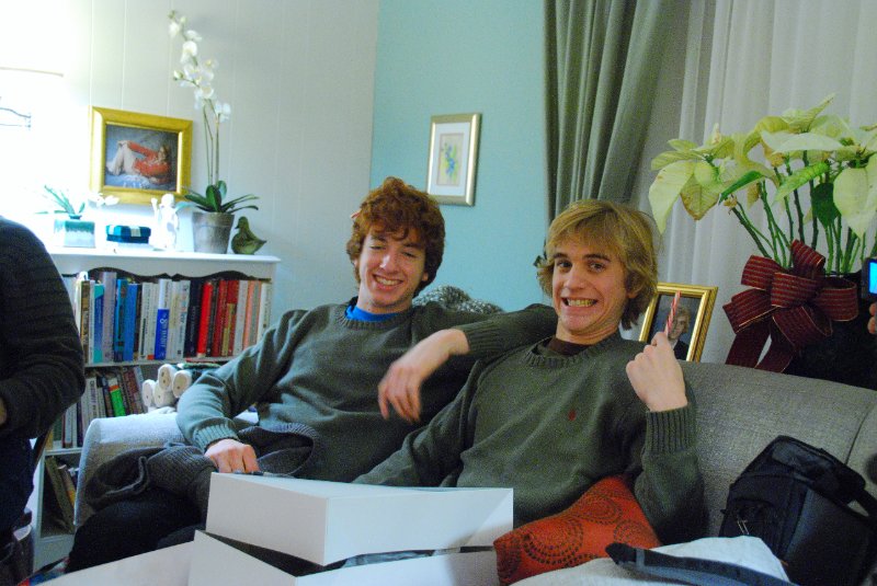 DSC_2050.JPG - Christmas Eve at  Grandma Kozik's