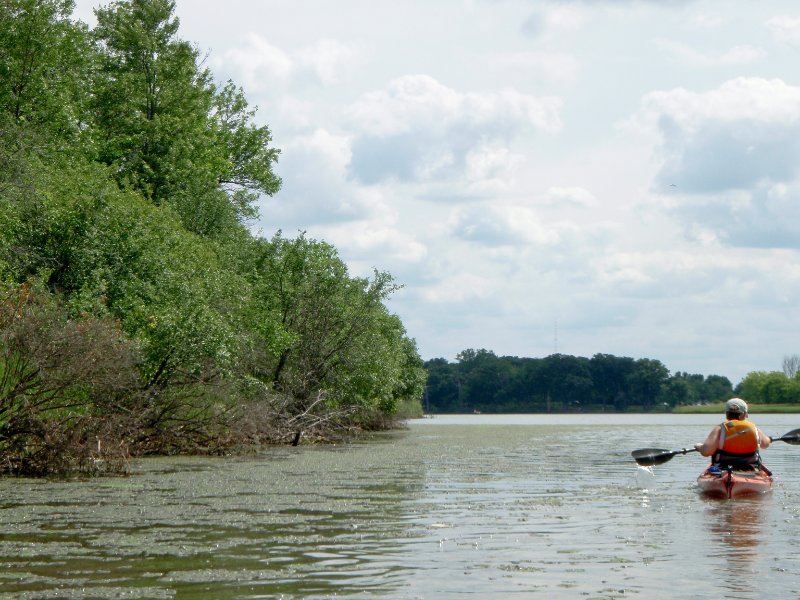 BusseWoodsKayak070309-7030147.jpg - Kayak Busse Lake