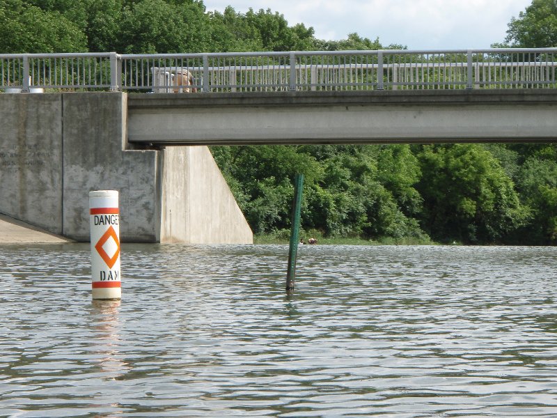 BusseWoodsKayak070309-7030159.jpg - Looking South at Dam feeding Salt Creek