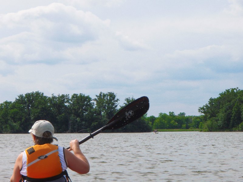 BusseWoodsKayak070309-7030162.jpg - Kayak Busse Lake