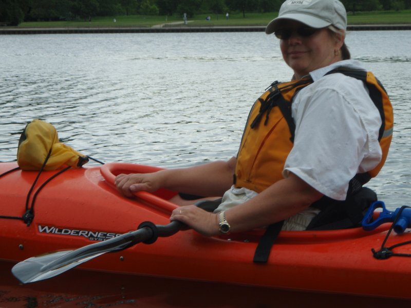 BusseWoodsKayak071809-7180047.jpg - Kayaking Busse Lake