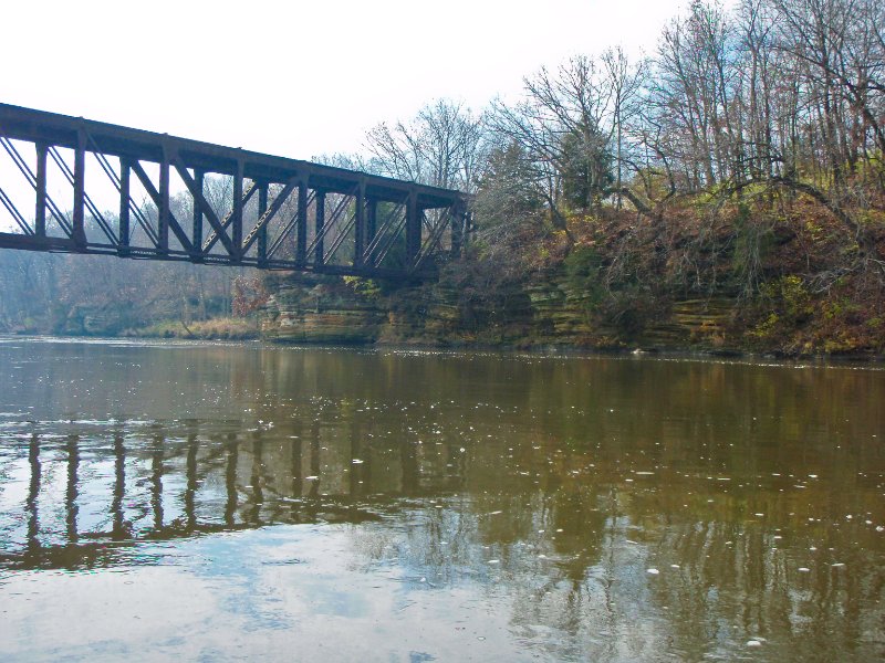 FoxRiverKayak110809-080009.jpg - 41st Road bridge over the Fox River