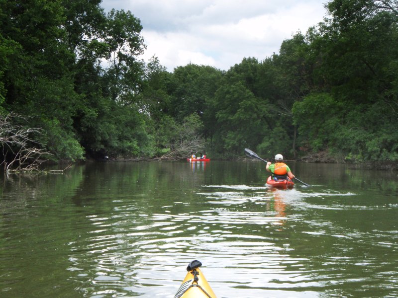 SkokieLagoonsKayak071909-7190037.jpg - Paddling Around the Lagoon 3 Island