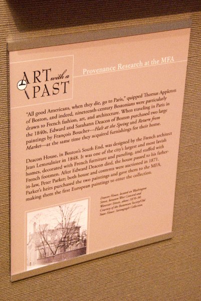Boston041809-5236.jpg - Provenance Research at the MFA
