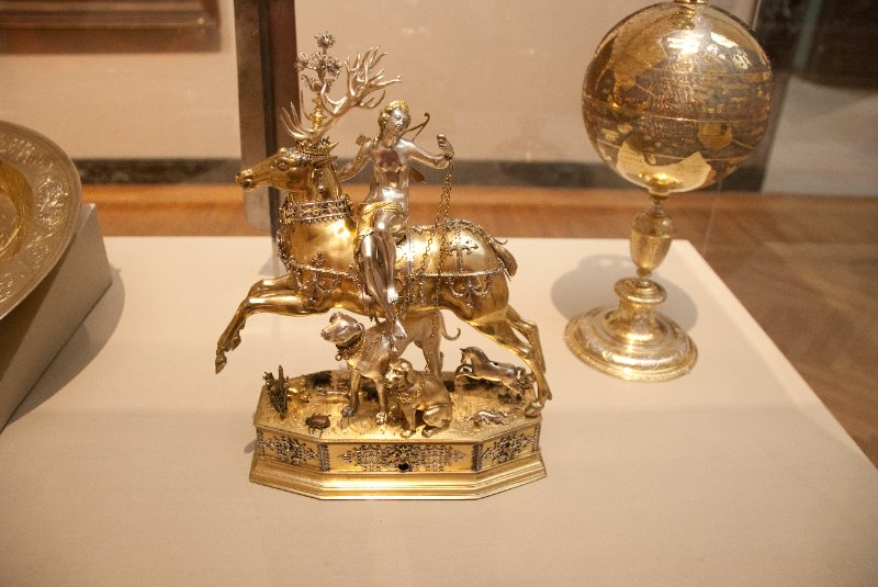 Boston041809-5240.jpg - "Automaton: Diana and the Stag" Silvery by Joachim Fries 1610-20