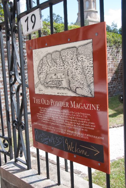 Charleston100309-9625.jpg - The Old Powder Magazine is the only public building remaining from the Lords Proprietors 1670-1719