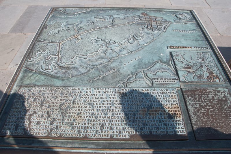 Charleston100309-9659.jpg - Charleston Penninsula Plaque - 17th Century