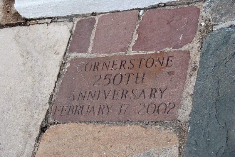 Charleston100309-9748.jpg - Cornerstone 250th Anniversary.  February 17, 2002. Saint Michael’s Churchyard cemetery