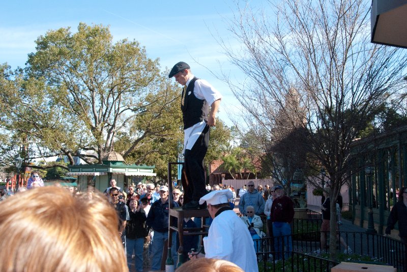 DisneyWorld022709-3680.jpg - France Pavilion - Street Performers