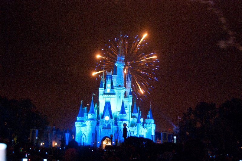 DisneyWorld022709-3448.jpg - Magic Kingdom - "WISHES" Fireworks Show