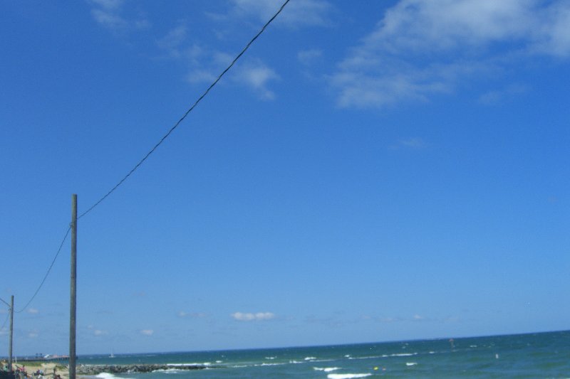 CIMG1707.jpg - Bikeride North on Seaview Rd to Oak Bluffs, looking at Nantucket Sound at Vineyard Haven Harbour