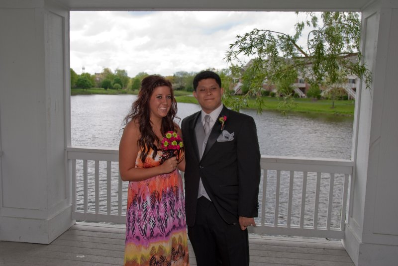 PromMay09-6308.jpg - Prom Group Pictures at Hidden Lake Gazebo in Lisle