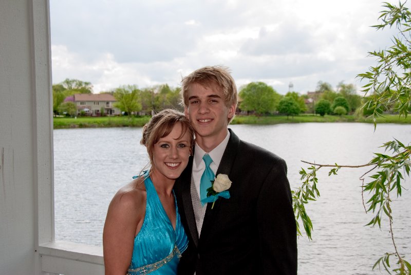 PromMay09-6333.jpg - Prom Group Pictures at Hidden Lake Gazebo in Lisle