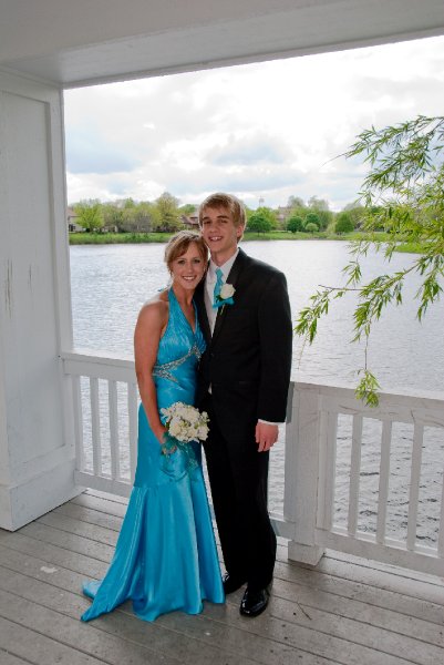 PromMay09-6336.jpg - Prom Group Pictures at Hidden Lake Gazebo in Lisle