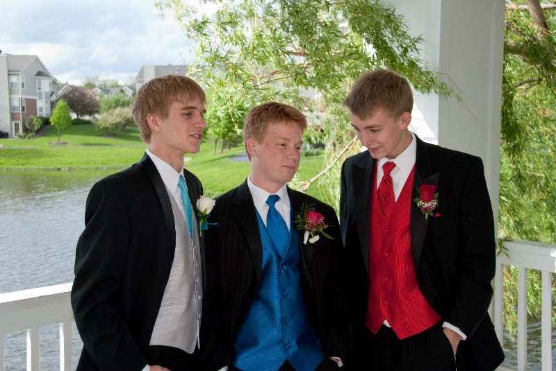 PromMay09-6338.jpg - Prom Group Pictures at Hidden Lake Gazebo in Lisle