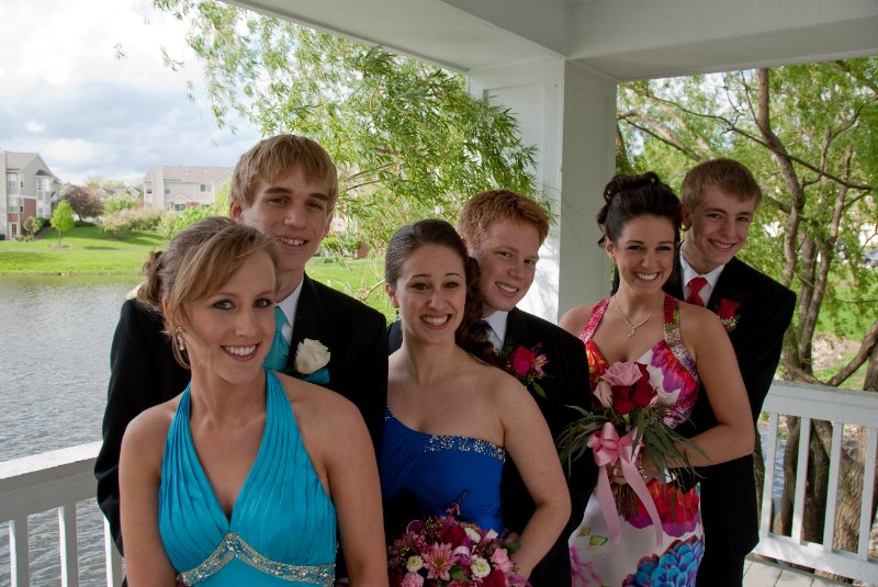 PromMay09-6342.jpg - Prom Group Pictures at Hidden Lake Gazebo in Lisle