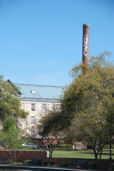 USC040409-4571.jpg - University of South Carolina Smoke Stack